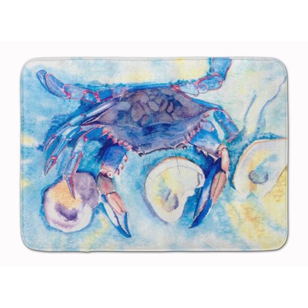 Carolines Treasures Crab Machine Washable Memory Foam Mat 8042-RUG